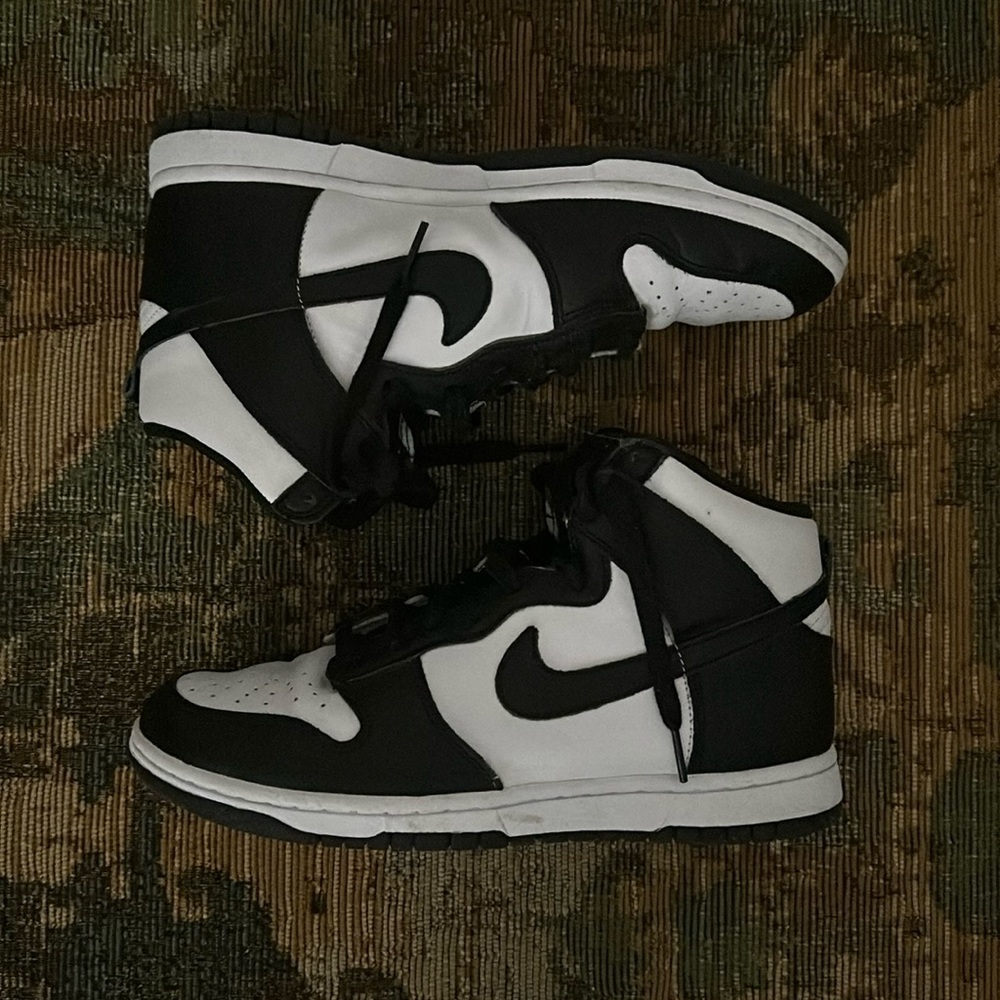 Nike panda dunk high top
